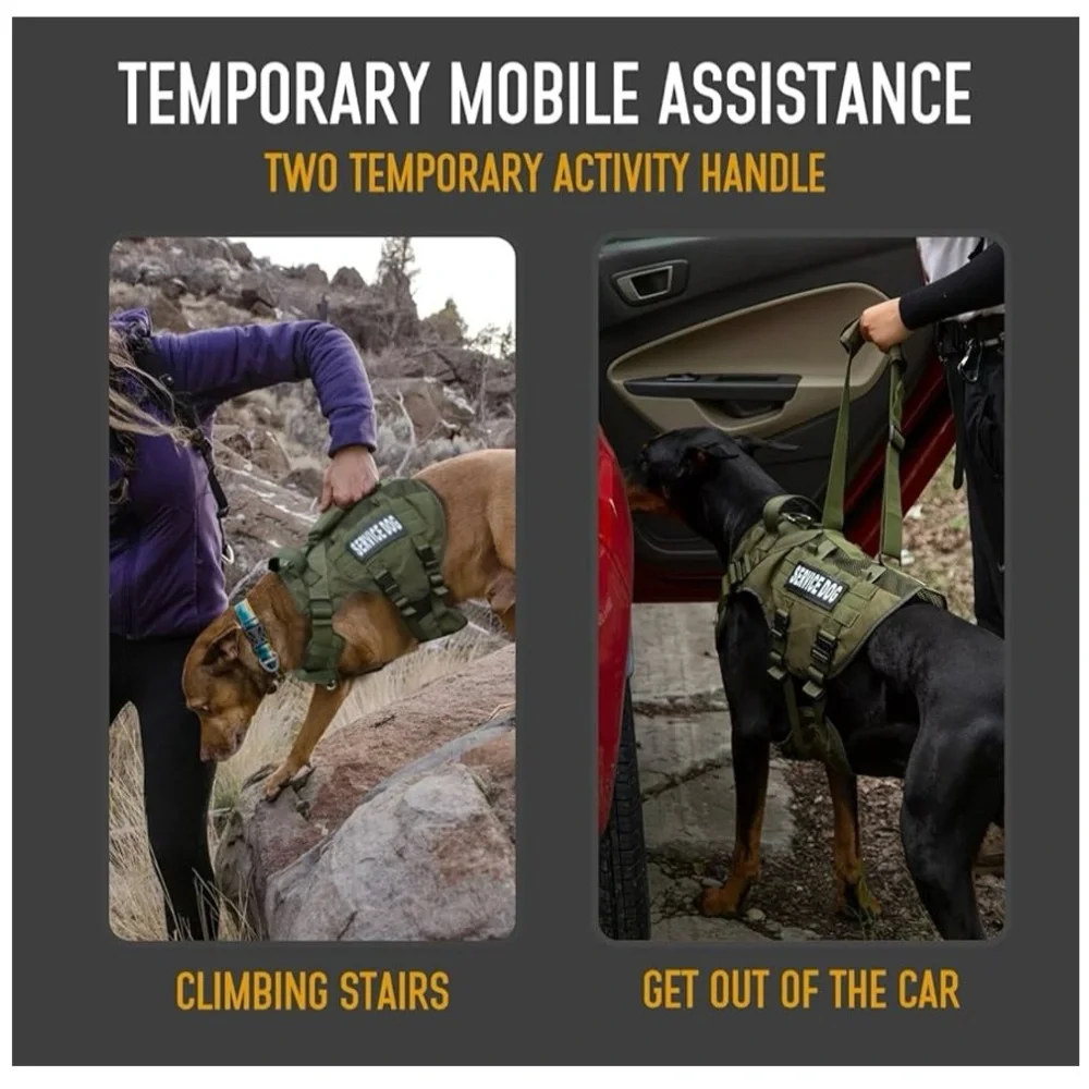 DNALLRINO Service Dog Vest for Large Dog - Picture 7 of 7